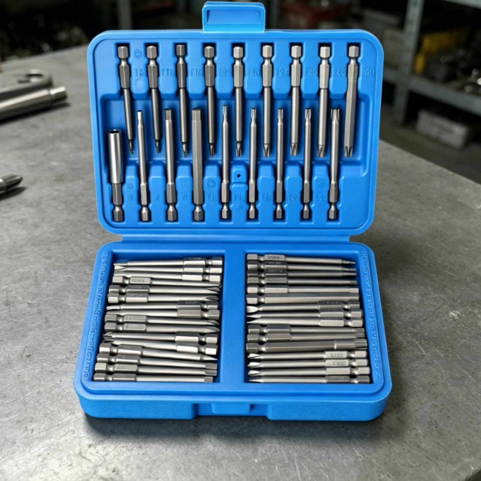 Screwdriver Set - 50 Stück magnetische Schraubendreher-Bits, hohe Härte,