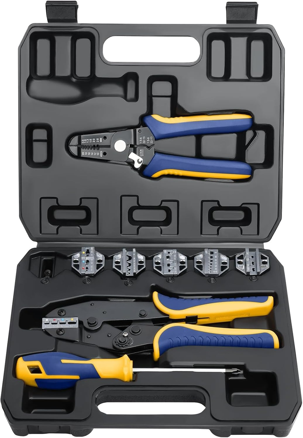 8-teiliges Crimpwerkzeug-Set,  – Tool Set Bewertung und Preis